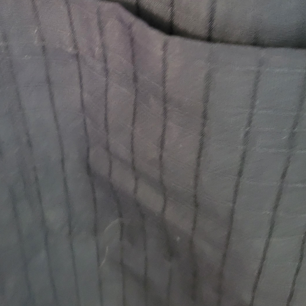 Harbor Bay Button Down shirt. Black With Square Pattern. Size 2XL - Picture 3 of 3
